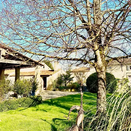 Aux Agapanthes, D'hotes Charentaises De Charme Avec Piscine 招待所